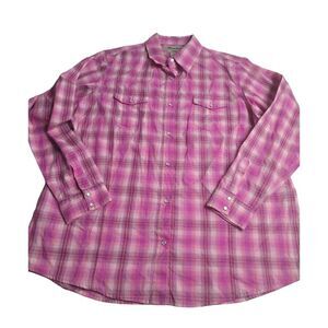 3318 Wrangler‎ Pearl Snap Women's 2XL